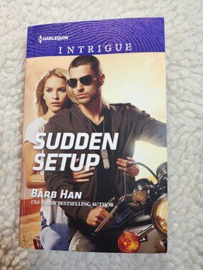 Barb Han Sudden Setup Paperback Harlequin Intrigue Suspense Romance 2018 Used